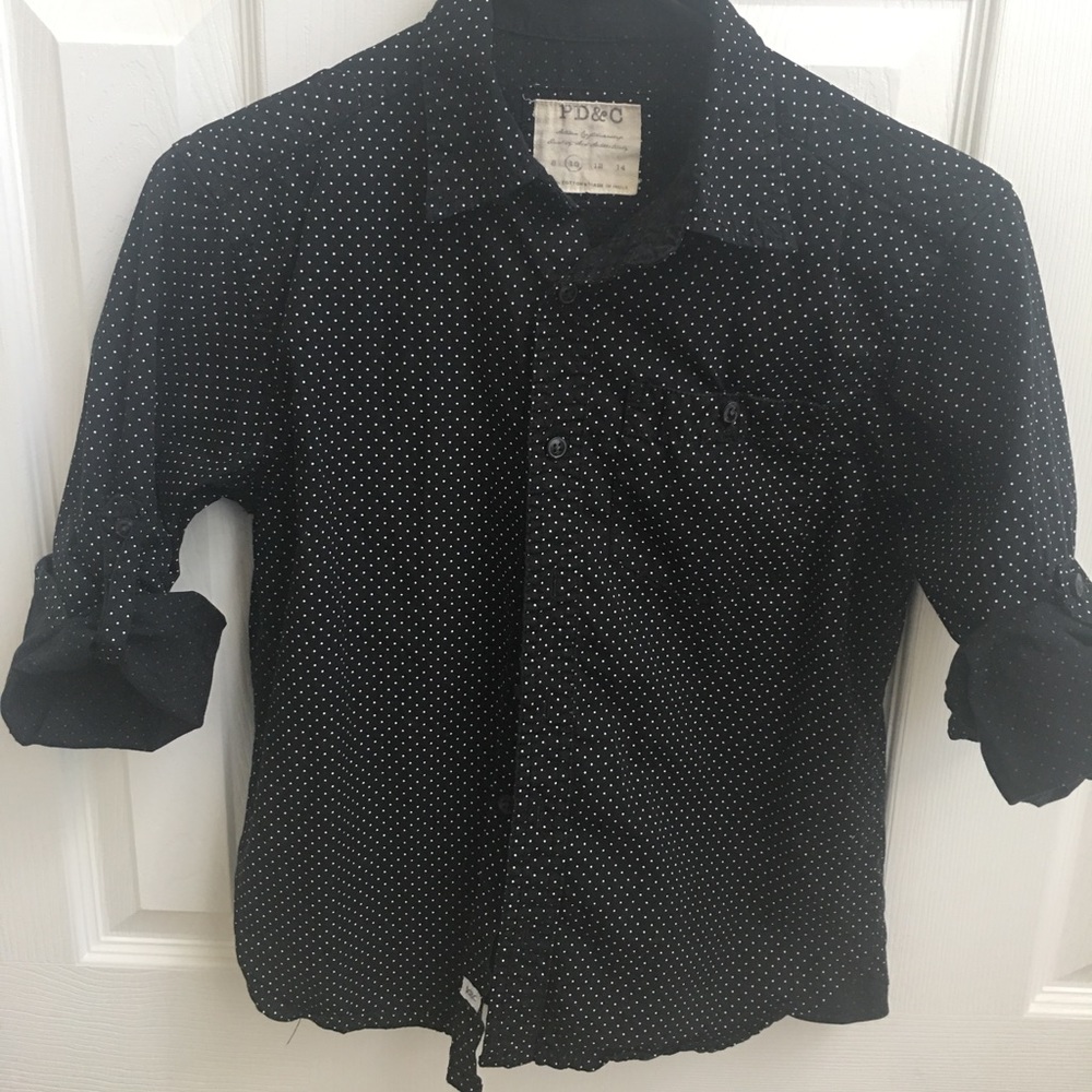 Dress shirt polka dots